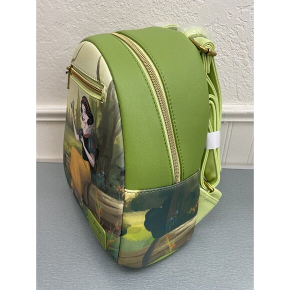 Loungefly Disney Snow White And The Seven Dwarfs  Mini Backpack Green